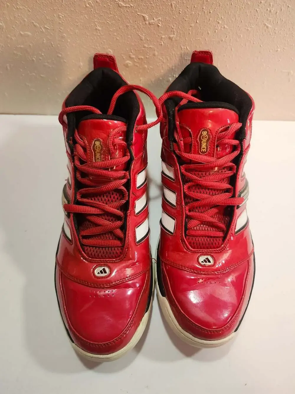 Adidas A3 Pro Team II Basketball Sneakers Size 12 Red White
